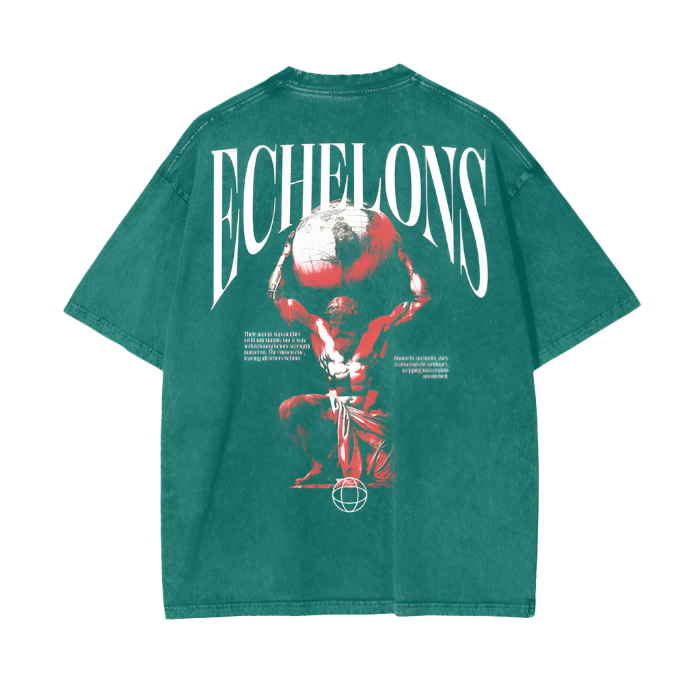 'Echelons' - Oversized Tee