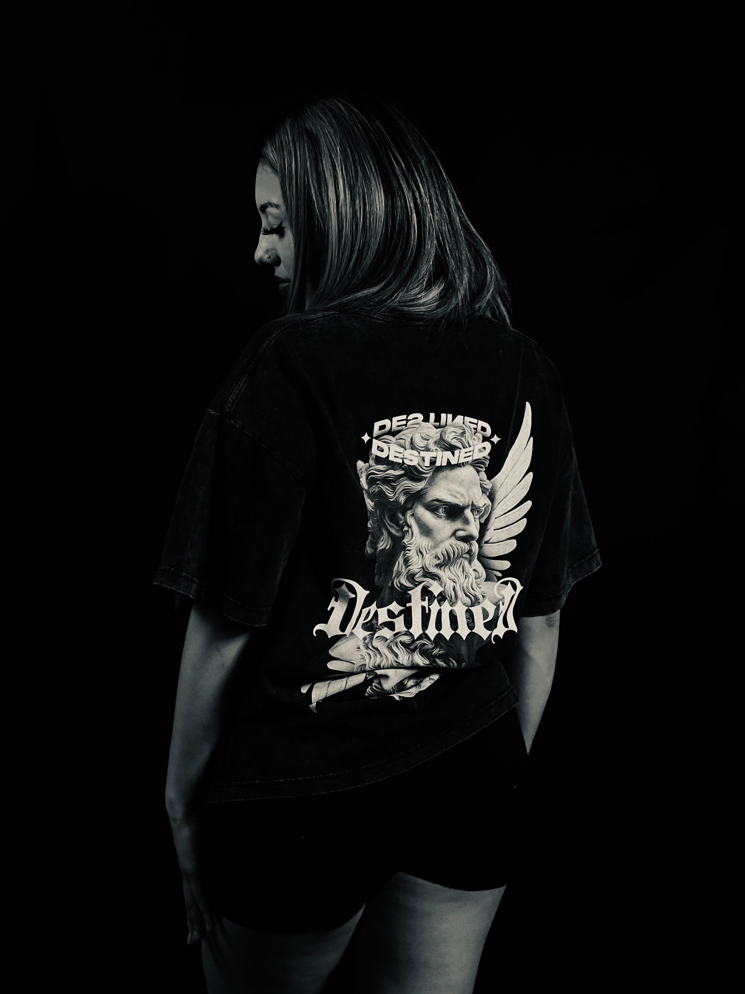 'Destined' - Oversized Tee